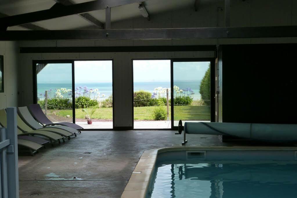 קאנקל La Metairie-Du-Vauhariot - Vue Mer Et Mont Saint Michel - Piscine Chauffee - Acces Gr34 מראה חיצוני תמונה